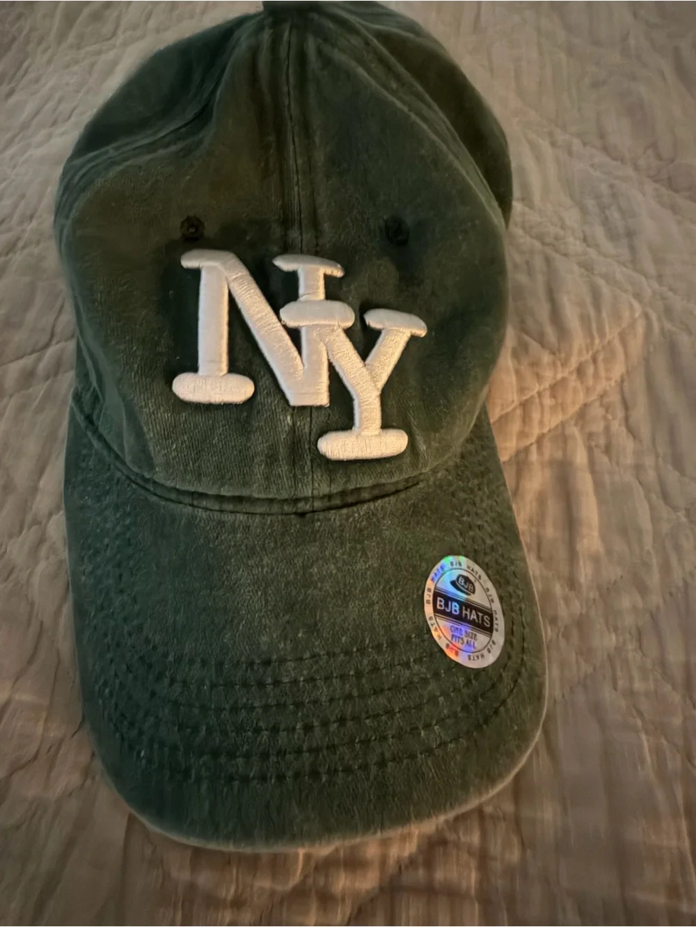 Adult Green NY Baseball Cap